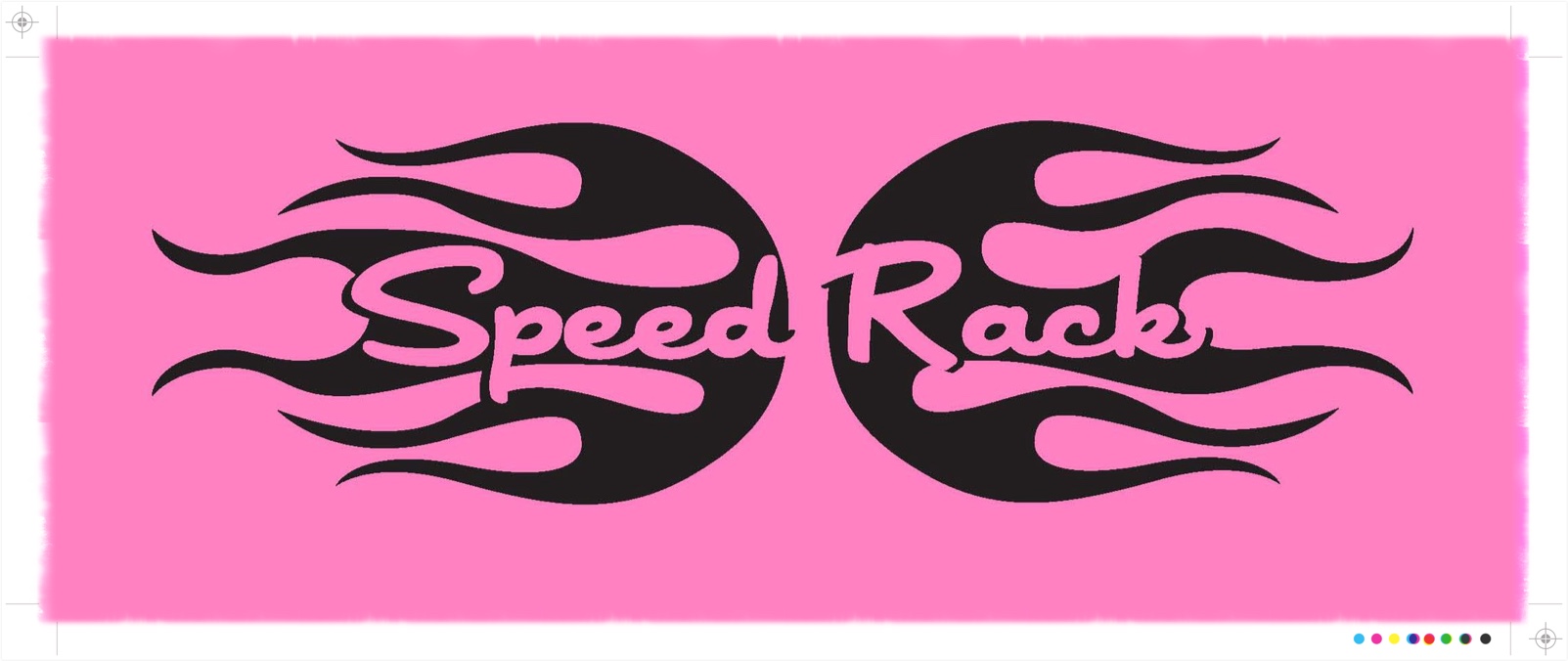 Speed Rack Logo Bartender Competition Brand Strategy